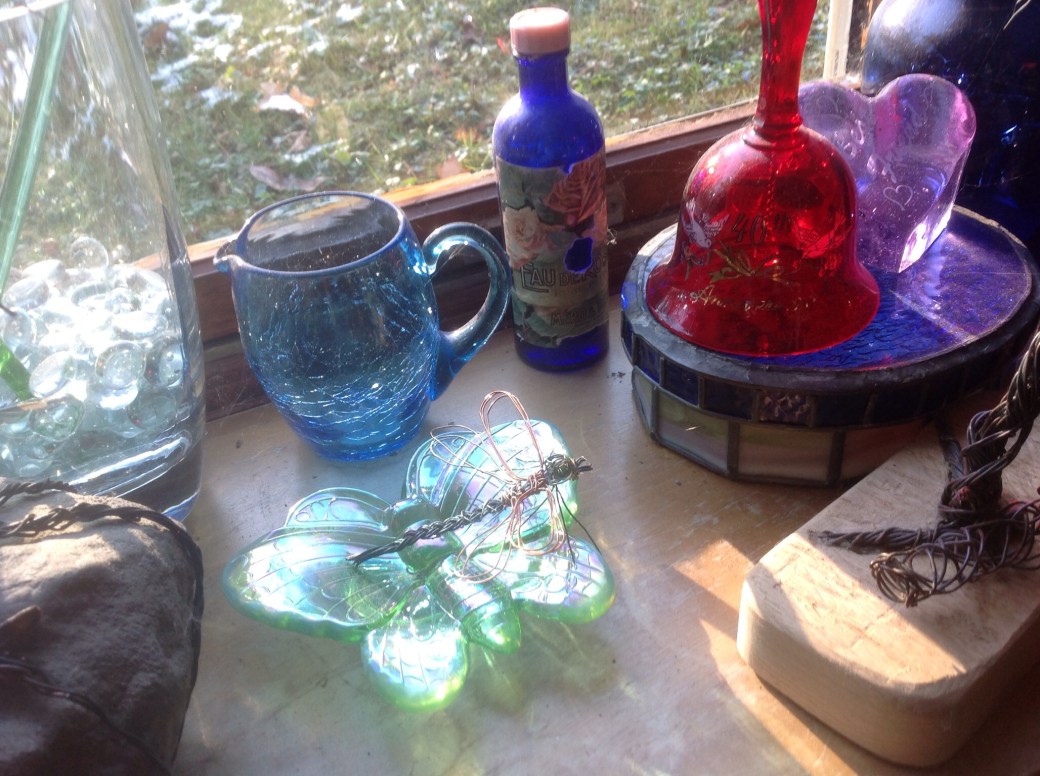 in my window, some color